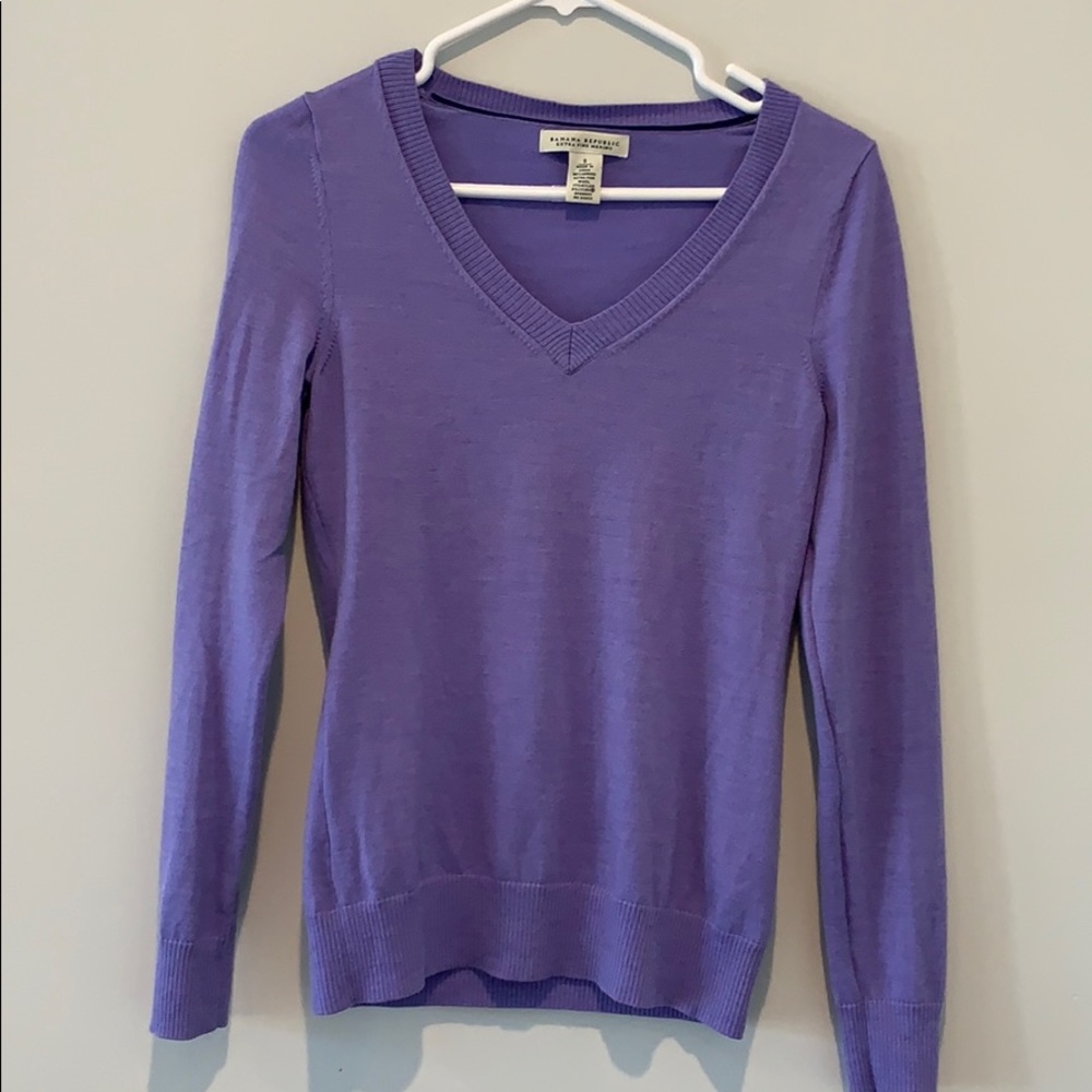 Banana Republic Extra Fine Merino Sweater sz S